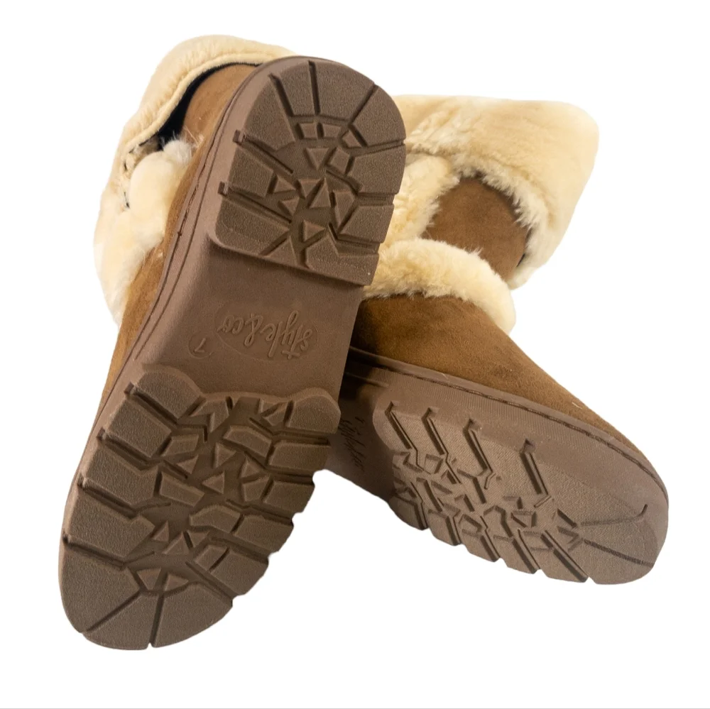 Style & Co Witty Cold-Weather Boots Tan -7 - Picture 8 of 8